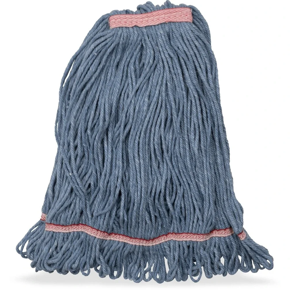 Sparta 4-Ply Large Looped End Mop Head Blue Blend Narrow Band 369325M14 NEW